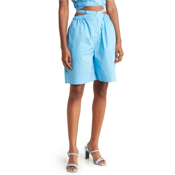 NICHOLAS Tarla Top + Talitha Shorts SET in Blue Swim US 6 NEW - Picture 5 of 5